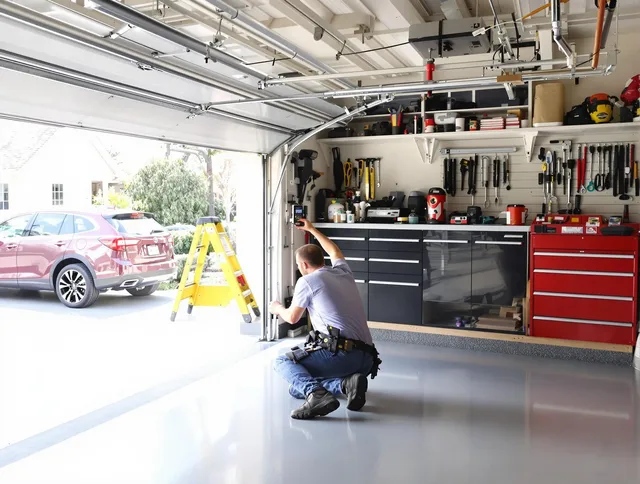 Local garage door repair service by Beverly Hills Garage Door Repair in Beverly Hills