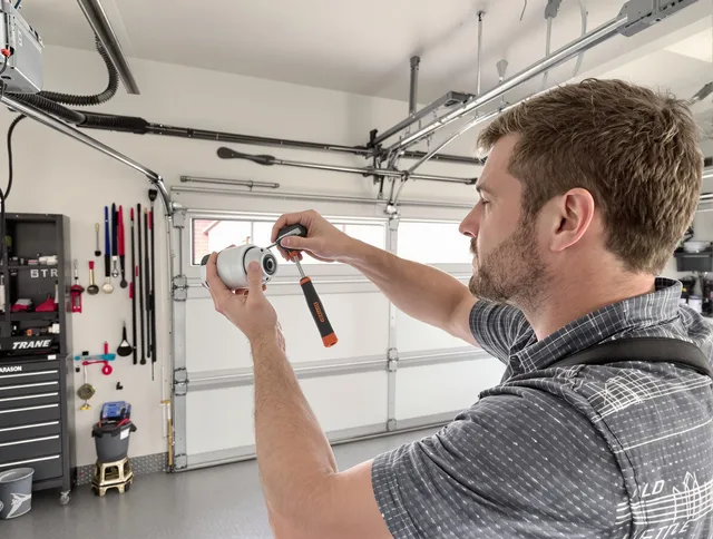 Garage door opener repair service by Beverly Hills Garage Door Repair in Beverly Hills